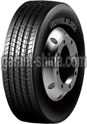 Автомобільна, вантажна гума ТМ Royal Black RS201 315/80 R 22.5 157/154 M всесезонна, не шипована, рульова має найкраще зчеплення зчеплення з дорожнім покриттям